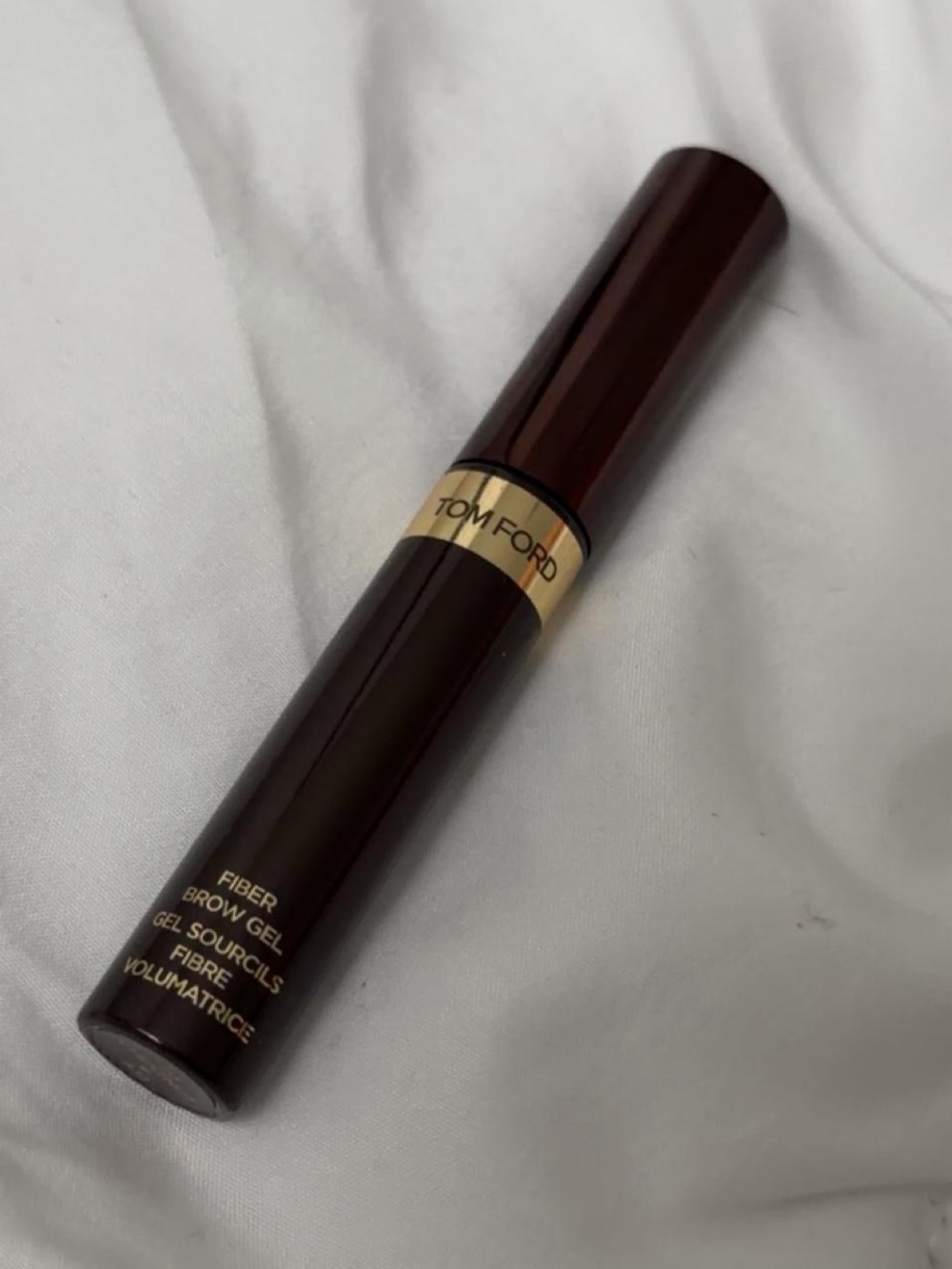 Tom Ford Brow Gel in Deep Brown with Gold Band